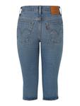 Узкие джинсы LEVI'S  Wedgie Capri, Blue Denim - фото 2