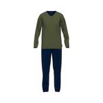 Пижама Tom Tailor, цвет Grün/Dunkelblau - фото