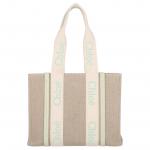 Средняя сумка-тоут Woody Chloé, basic set (bag+dust bag) - фото
