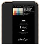 Простыня Schlafgut черный, 120-130/200-220 см - фото 2