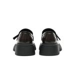 Лоферы 5.1 см женские MASOOMAKE, Агатовый черный - фото 9