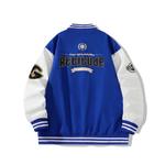 Бейсбольная куртка унисекс Gwola, Белый (обычный) - фото 3