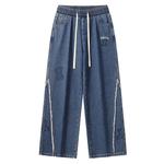 Джинсы Unisex Teddy Bear Collection, черно-серые (в комплекте случайные брендовые штаны) - фото 6