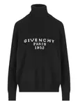 Водолазка с логотипом Givenchy, черный - фото