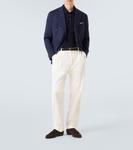 Шерстяная поло Dunhill, House Navy - фото 2