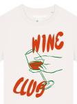 Футболка wat? Apparel T-Shirt Wine Club, белый - фото 3