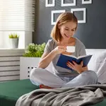 Простыня JERSEY3 120x200 25CM 140 Eurofirany - фото 8