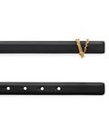 Пояс Виртуса Versace, цвет Blk Versace Gold - фото 2