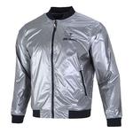 Куртка project rock disrupt bomber jacket 'metallic tin black' Under Armour, мультиколор - фото
