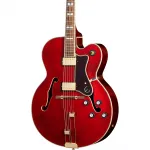 Электрогитара Epiphone Broadway Hollowbody, винно-красная - фото