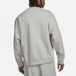 Рубашка x Stussy флисовый экипаж Nike, серый - фото 4