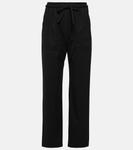 Брюки-карго из смесовой шерсти Etro, Nero - фото