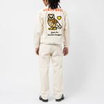 Куртка из натурального денима Human Made, кремовый - фото 4