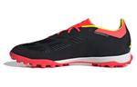 Predator 24 Elite Turf Core Black Cloud White Solar Red Adidas - фото