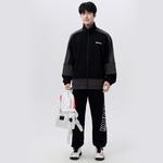 Бейсбольная куртка унисекс Kumpoo, черный - фото 8