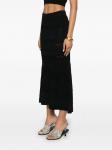 Вязаная юбка макси TWINSET, черный - фото 3