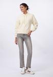 Худи Even&Odd BORG SLEEVES, Cream/Beige - фото 2
