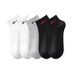 Носки Warrior щиколоточные мужские 5 пар, 5 черных [5 пар] - фото 2