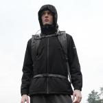 Стеганая куртка унисекс Mizuno, черный - фото 5