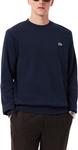 Lacoste мужской Classic Fit флисовая толстовка, Navy Blue - фото