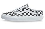 Кроссовки Vans Checkerboard Old Skool Mule Chessboard белый/черный - фото