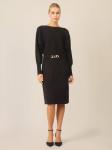 Вязаное платье APART, черный - фото 4