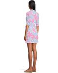Женский комбинезон с юбкой Lilly Pulitzer Ibby, Multi Beachside Haven Engineered Romper - фото 3