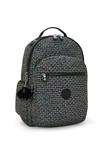 Рюкзак Kipling Rucksack, Geo Feather/Black - фото 2