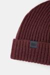 Шерстяная шапка BECKHAM X Boss, бордовый - фото 3