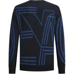 Свитер мужской EMPORIO ARMANI, темно-синий - фото 3