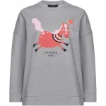 Свитшот Women's WEEKEND MaxMara, серый - фото 2