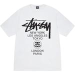 Футболка World Tour Stussy, черный - фото 3