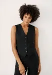 Жилет рикке Part Two, Black - фото