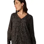 Блузка Deeluxe Danily long sleeve, черный - фото 4