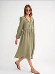 MixRay Платье цвета хаки - фото 2