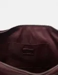 Бордовая сумка-шоппер Pull&Bear - фото 4