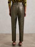 Суженные брюки Sienna Metallic Reiss, Gold - фото 2