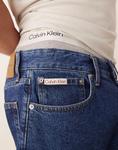 Шорты из денима Calvin Klein Jeans обычного темного цвета - фото 2