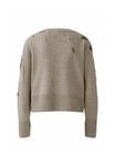 Джемпер Oui Jumper, Smokey Taupe/Taupe - фото 5