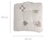 Подушка для стула Home&Styling Collection 84053, белый - фото 2