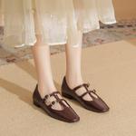 Ainer cat Casual Shoes 2cm Women's Ainer-cat, бордовый - фото 3