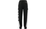 Брюки retro block sweatpant 'black white grey' Puma, черный - фото 3