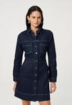 Платье Fabienne Chapot Denim dress, Navy/Dark Blue - фото