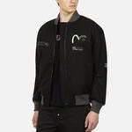 Куртка мужская черная Evisu, черный - фото 3