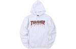 Толстовка унисекс Thrasher, Серый/Белый - фото
