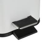 Бак с педалью Relaxdays, белый - фото 4