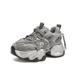 DAPHNE Серые женские кроссовки на платформе, цвет Gray - фото 2