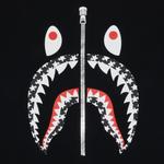 Футболка BAPE Sta Pattern Shark, черная - фото 3