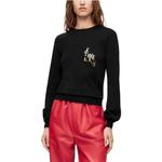 Свитер женский черный Loewe - фото 3