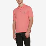 MOSCHINO Розовая поло для мужчин - фото 5